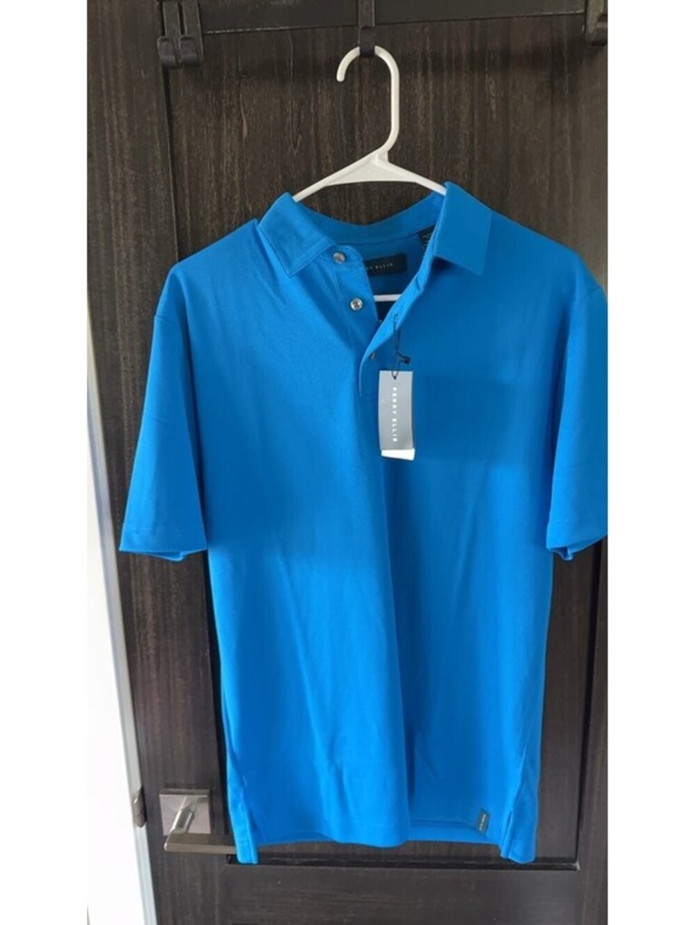 Perry Ellis Men's Blue Polo Shirt